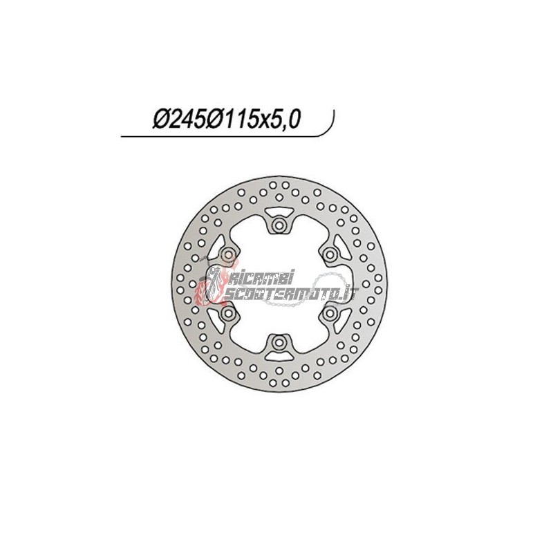 DISQUE DE FREIN ARRIÈRE DUCATI F3 DESMO 350 1986-1987