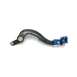 BRAKE PEDAL BLACK - BLUE BCR YAMAHA YZ F 250 2009-2016