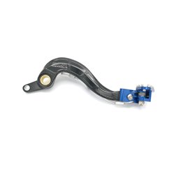 BRAKE PEDAL BLACK - BLUE BCR YAMAHA YZ450F 450 2009-2016