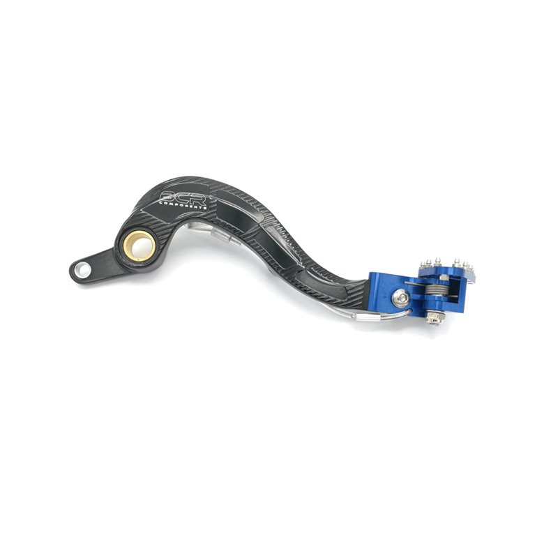 BRAKE PEDAL BLACK - BLUE BCR YAMAHA YZ450F 450 2009-2016