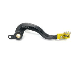 BRAKE PEDAL BLACK - YELLOW BCR SUZUKI RM-Z250 250 2007-2014