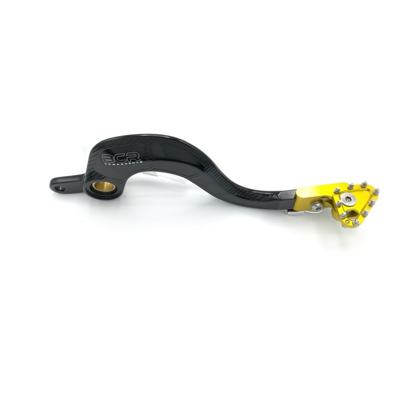 BRAKE PEDAL BLACK - YELLOW BCR SUZUKI RM-Z450 450 2007-2016