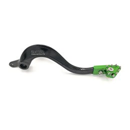 PÉDALE DE FREIN NOIRE - VERTE BCR KAWASAKI KX F 250 2013-2016