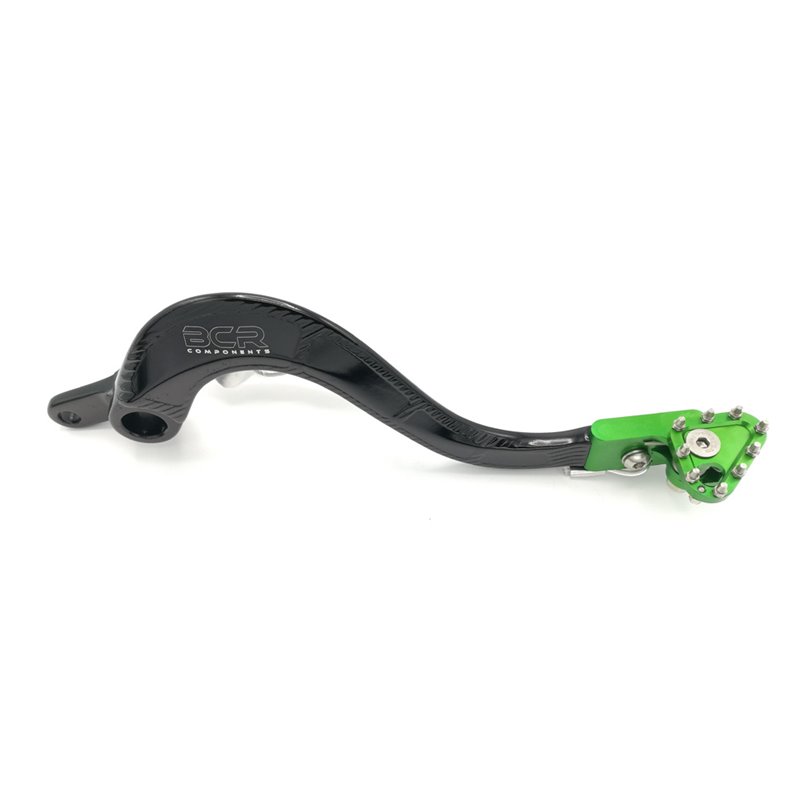 BREMSPEDAL SCHWARZ - GRÜN BCR KAWASAKI KX F 450 2013-2016