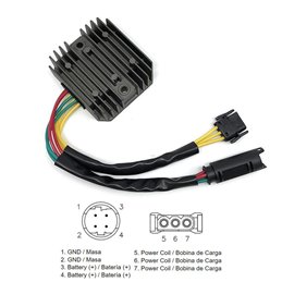 RÉGULATEUR DE TENSION EXCESSIVE BMW F 650 CS Scarver 650 2002-2005