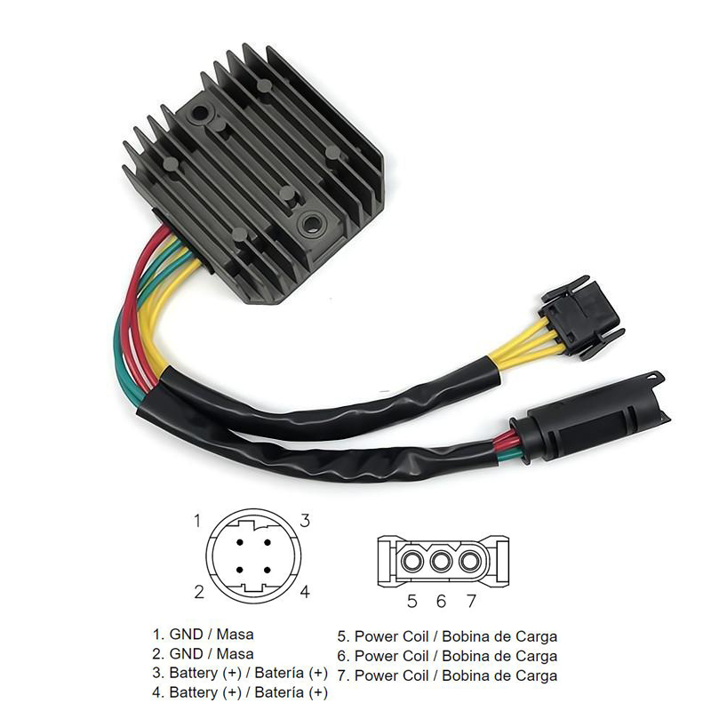 HYP VOLTAGE REGULATOR BMW F 650 CS Scarver 650 2002-2005 HYP VOLTAGE REGULATOR BMW F 650 CS Scarver 650 2002-2005