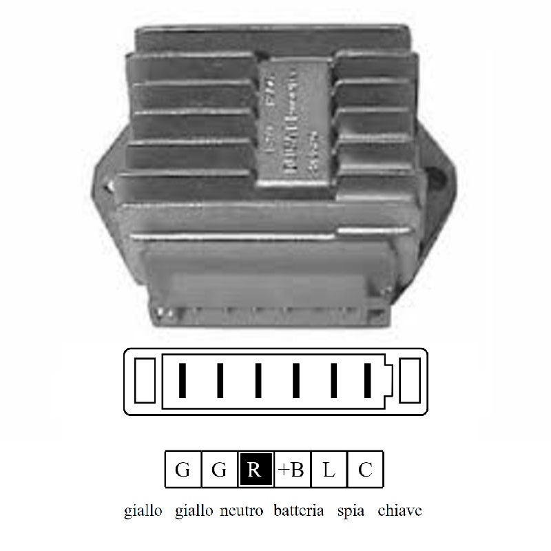 DUCATI ENERGIA VOLTAGE REGULATOR CAGIVA MITO EU2 125 2004-2005 DUCATI ENERGIA VOLTAGE REGULATOR CAGIVA MITO EU2 125 2004-2005