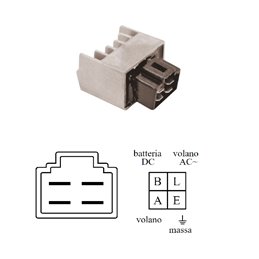 HYP VOLTAGE REGULATOR DAELIM SE50C BONITA 50 2007-2009