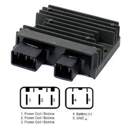 BCR-SPANNUNGSREGLER HONDA CBF 600 N 600 2010