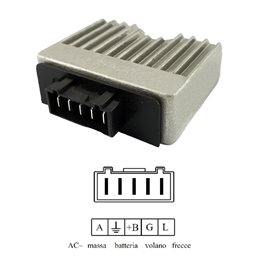 RÉGULATEUR DE TENSION EXCESSIVE ITALJET Torpedo 50 4T 50 2001-2003