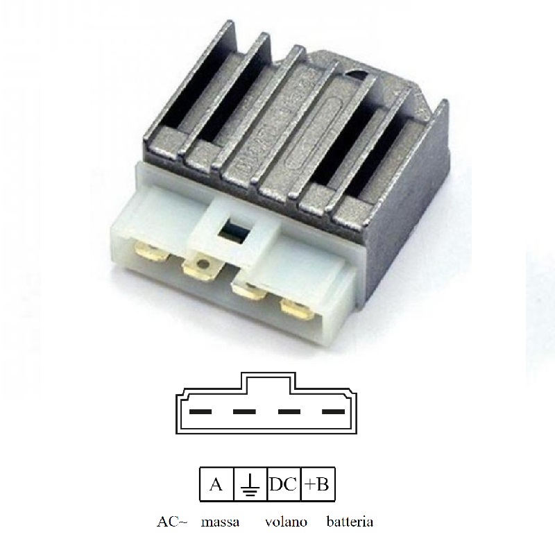 REGULADOR DE VOLTAJE DUCATI ENERGIA MBK CW BOOSTER 50 1990-2002