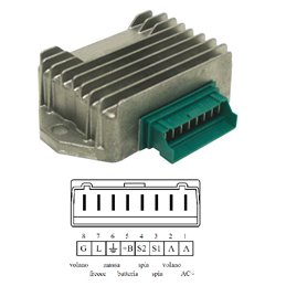 HYP VOLTAGE REGULATOR PIAGGIO APE 50 2009-2017
