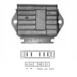 DUCATI ENERGIA VOLTAGE REGULATOR PIAGGIO APE 50 2009-2017