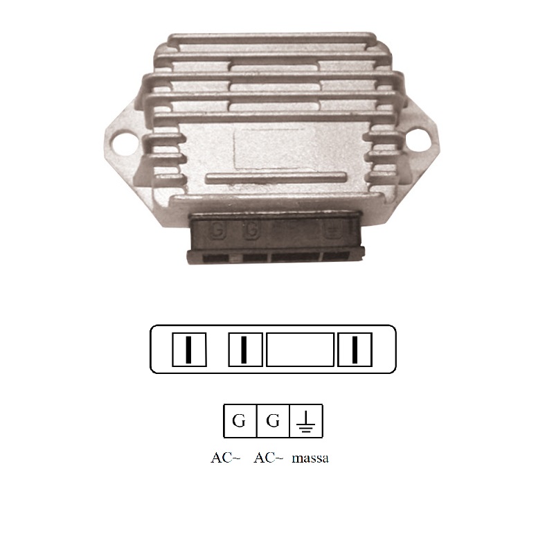 HYP VOLTAGE REGULATOR VESPA CLASSIC VESPA 50 N (V5X5T) 50 1989-1990