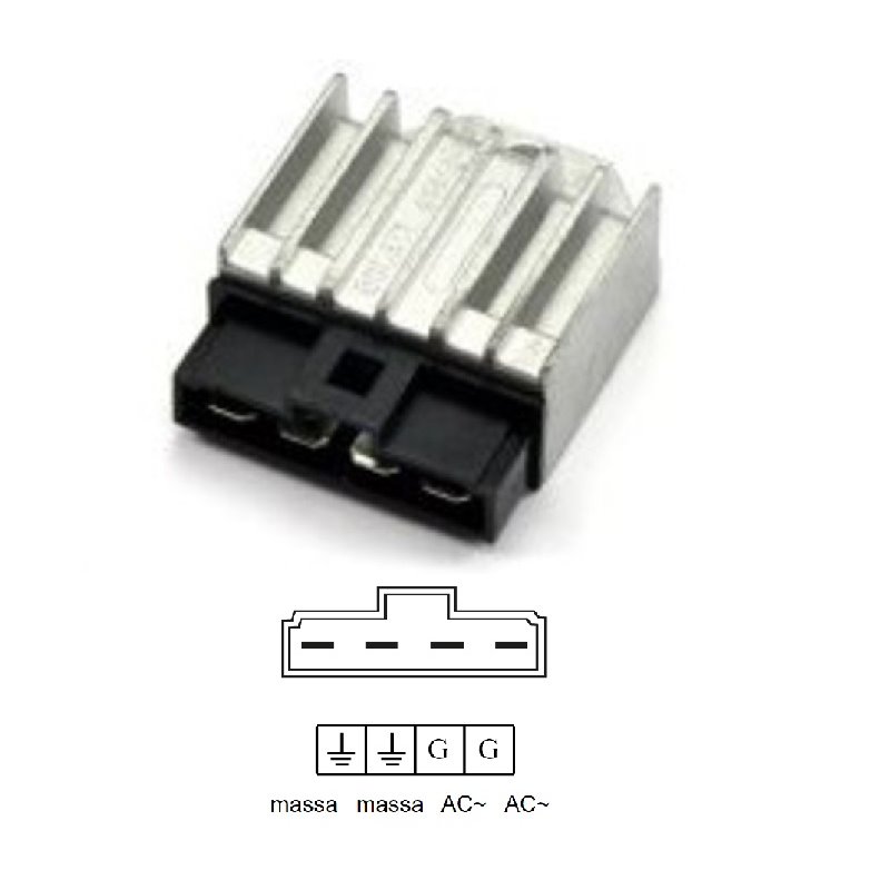REGULADOR DE VOLTAJE DUCATI ENERGIA YAMAHA DT R - DT RSM 50 2003-2005 REGULADOR DE VOLTAJE DUCATI ENERGIA YAMAHA DT R - DT RSM 50 2003-2005