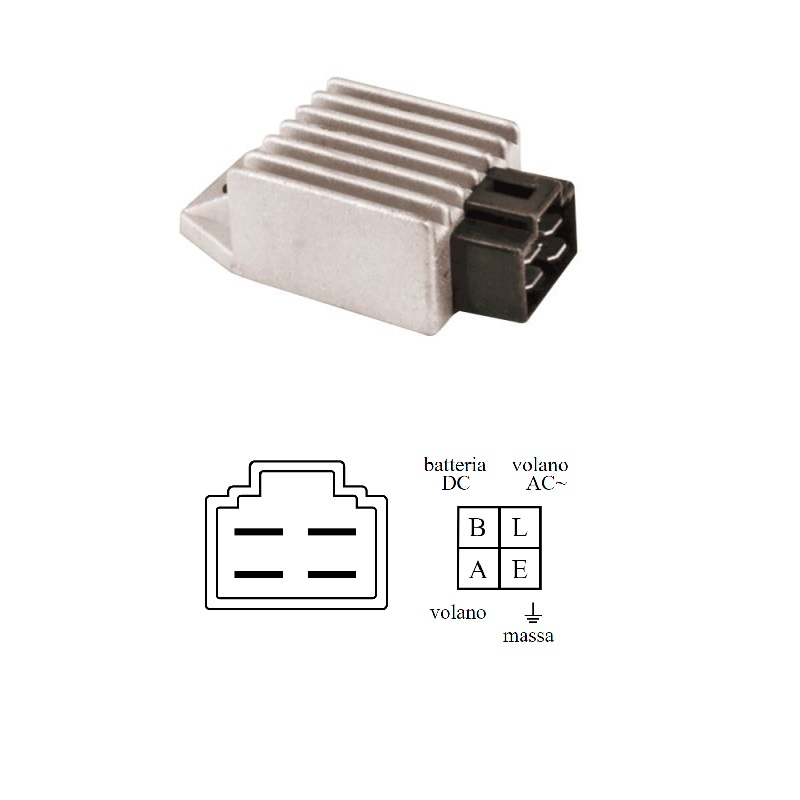 HYP VOLTAGE REGULATOR YAMAHA DT R - DT X 50 2007-2011 HYP VOLTAGE REGULATOR YAMAHA DT R - DT X 50 2007-2011