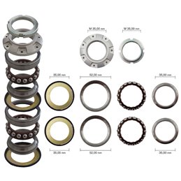 BLAST COMPLETE STEERING BEARING SET BENELLI LEONCINO 500 2017-2023