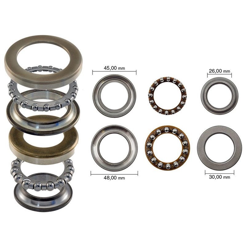 BLAST COMPLETE STEERING BEARING SET HONDA FES 125 Pantheon 125 1998-2002