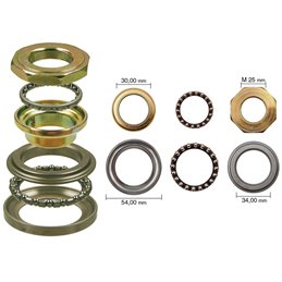 BLAST KOMPLETTES LENKLAGER-SET HONDA NES @ / CHIOCCIOLA 125 2000-2006