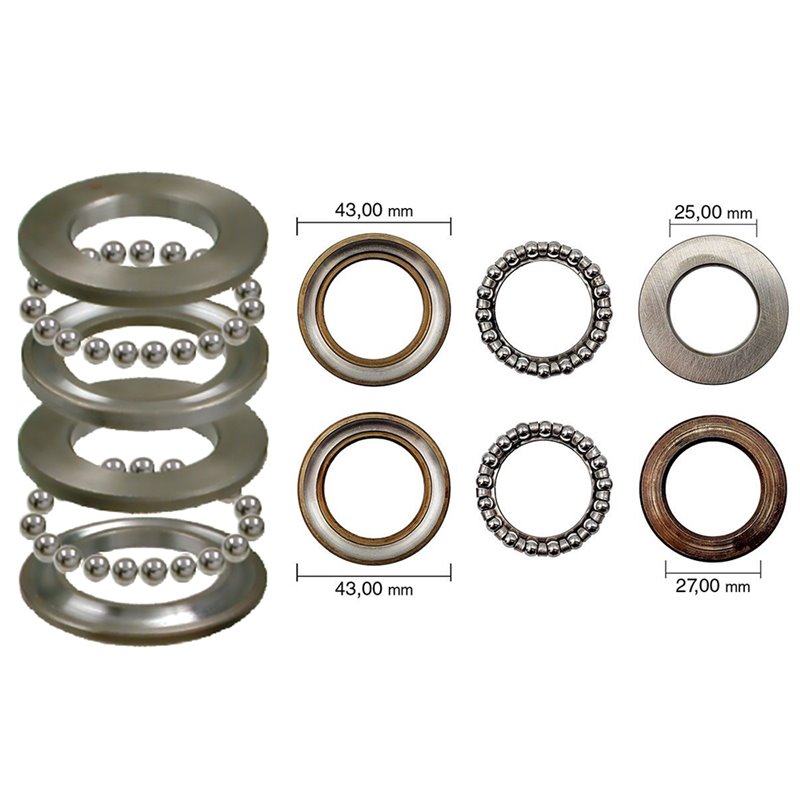 BLAST COMPLETE STEERING BEARING SET MALAGUTI CIAK 50 1999-2000 BLAST COMPLETE STEERING BEARING SET MALAGUTI CIAK 50 1999-2000