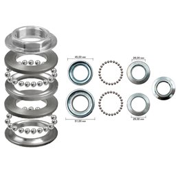 ENSEMBLE COMPLET DE ROULEMENTS DE DIRECTION BLAST MALAGUTI F12 ARIA RESTYLING EURO 2 50 2006