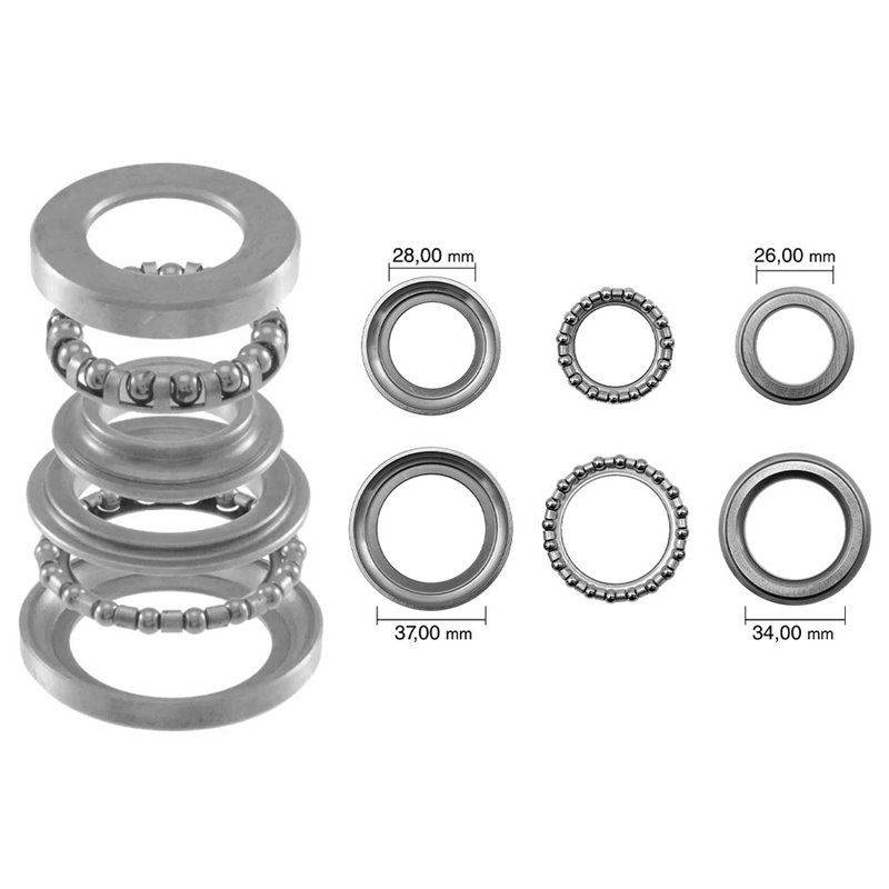 BLAST KOMPLETTES LENKLAGER-SET SYM GTS 125 2006-2007