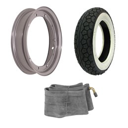 Ensemble couvre-jante et chambre à air BCR VESPA CLASSIC VESPA 50 (V5A1T) 50 1963-1983