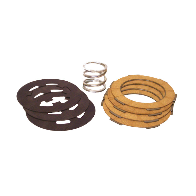 SET OF DRIVE CLUTCH DISCS WITH REINFORCED SPRING BCR PIAGGIO APE TM P 50 1985-1989 SET OF DRIVE CLUTCH DISCS WITH REINFORCED SPRING BCR PIAGGIO APE TM P 50 1985-1989