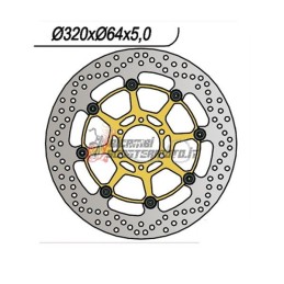 DISCO DE FRENO DELANTERO QJ MOTOR SRK 600 2023-2024