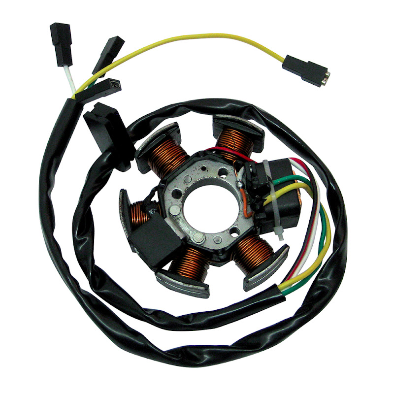 ESTATOR HIPÓDROMO DE 6 POLOS APRILIA RS 50 2006-2010 ESTATOR HIPÓDROMO DE 6 POLOS APRILIA RS 50 2006-2010