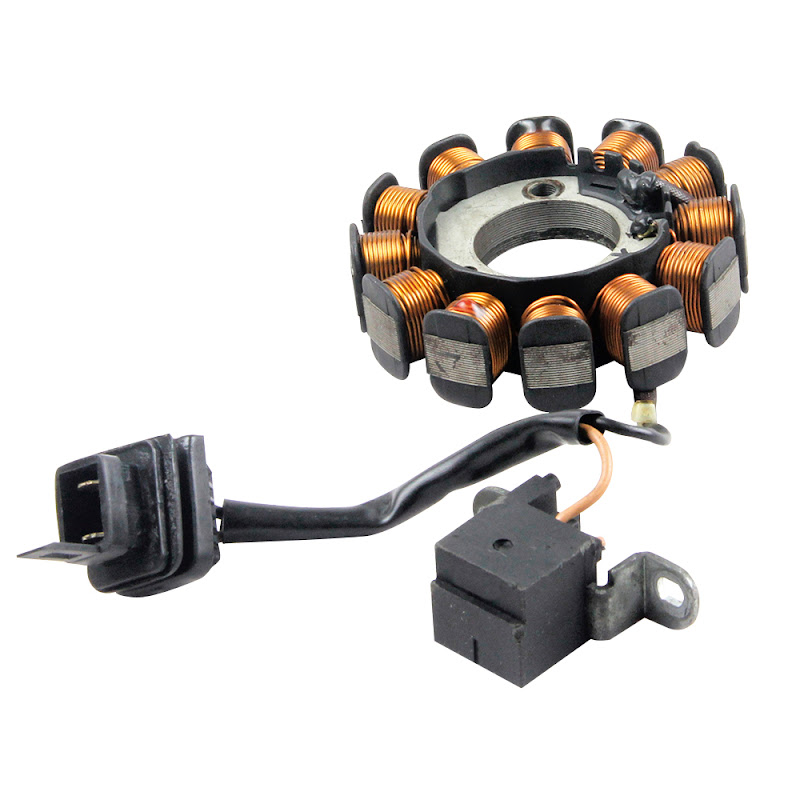 ESTATOR 12 POLOS HIP DERBI ATLANTIS 100 4T 100 2004-2006 ESTATOR 12 POLOS HIP DERBI ATLANTIS 100 4T 100 2004-2006