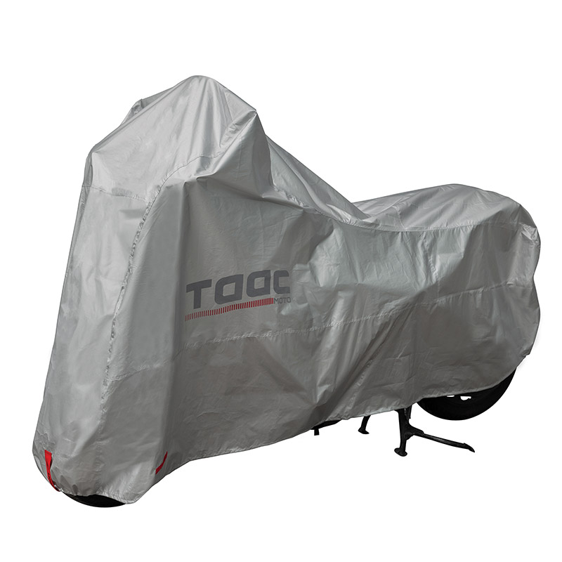 TAAC MOTO WATER-REPELLENT POLYESTER FABRIC LINED MOTORCYCLE COVER    