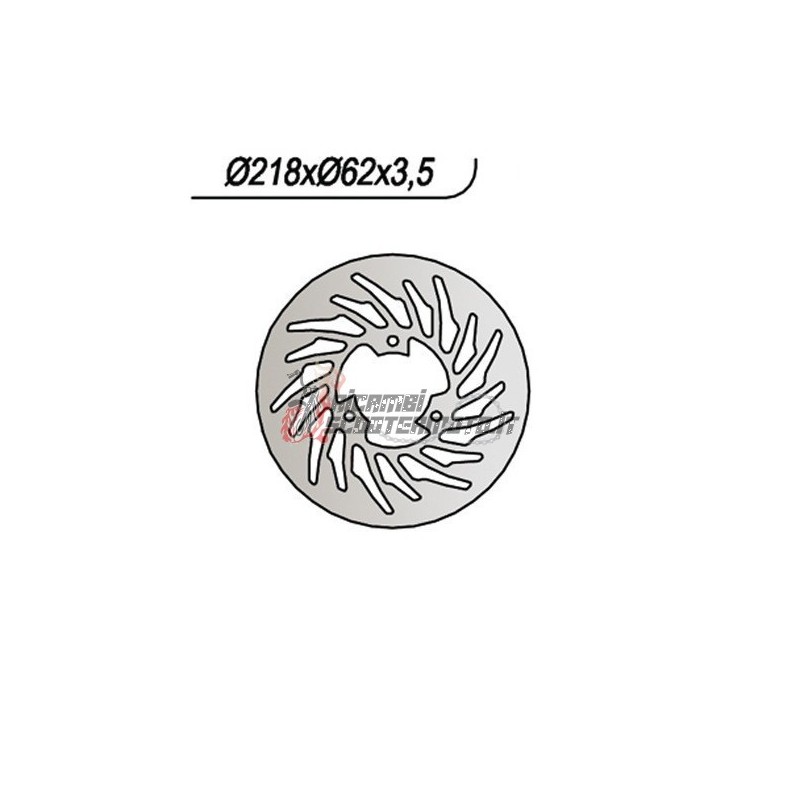 REAR BRAKE DISC MBK X LIMIT 50 2003-2003