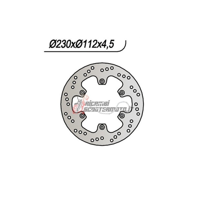 DISQUE DE FREIN AVANT YAMAHA DT R 50 2000-2002