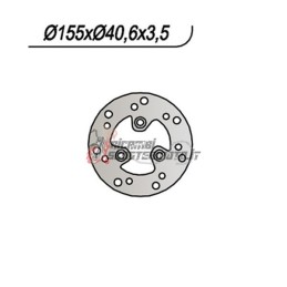 FRONT BRAKE DISC PGO BIG MAX 2T / BIG MAX E2 2T 50 1995-2000