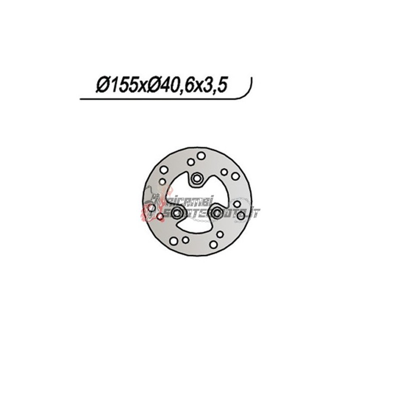 FRONT BRAKE DISC PIAGGIO ZIP BASE FD DT 50 1995-1996
