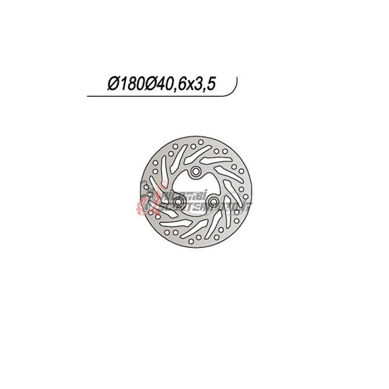 FRONT BRAKE DISC PIAGGIO ZIP BASE FD DT 50 1995-1996