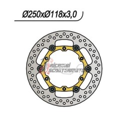 DISQUE DE FREIN AVANT SUZUKI DR SM 125 2009-2012