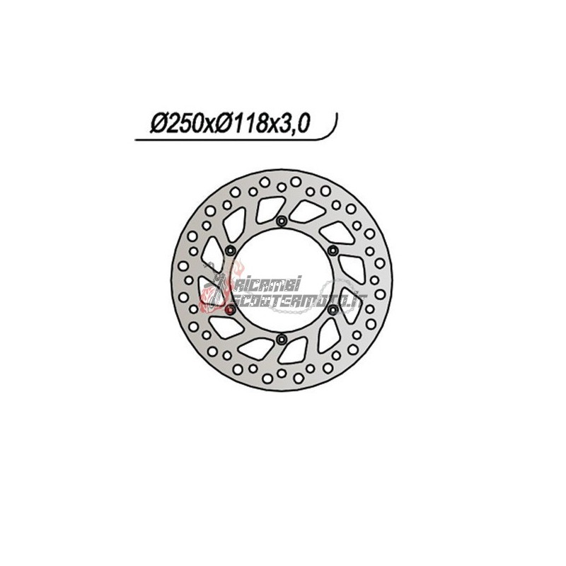 VORDERE BREMSSCHEIBE SUZUKI DR SM 125 2009-2012