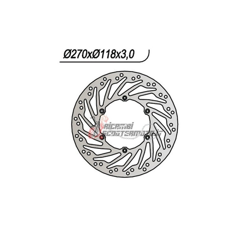 DISCO DE FRENO DELANTERO YAMAHA WR F 250 2001-2016