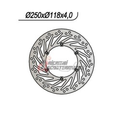 VORDERE BREMSSCHEIBE SUZUKI DR SM 125 2009-2012