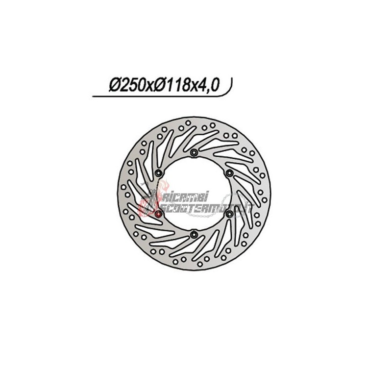 DISCO DE FRENO DELANTERO SUZUKI DR SM 125 2009-2012