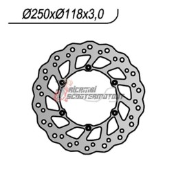 FRONT BRAKE DISC SUZUKI DR SM 125 2009-2012