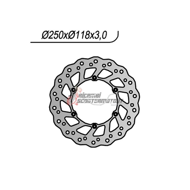FRONT BRAKE DISC YAMAHA WR F 250 2001-2016