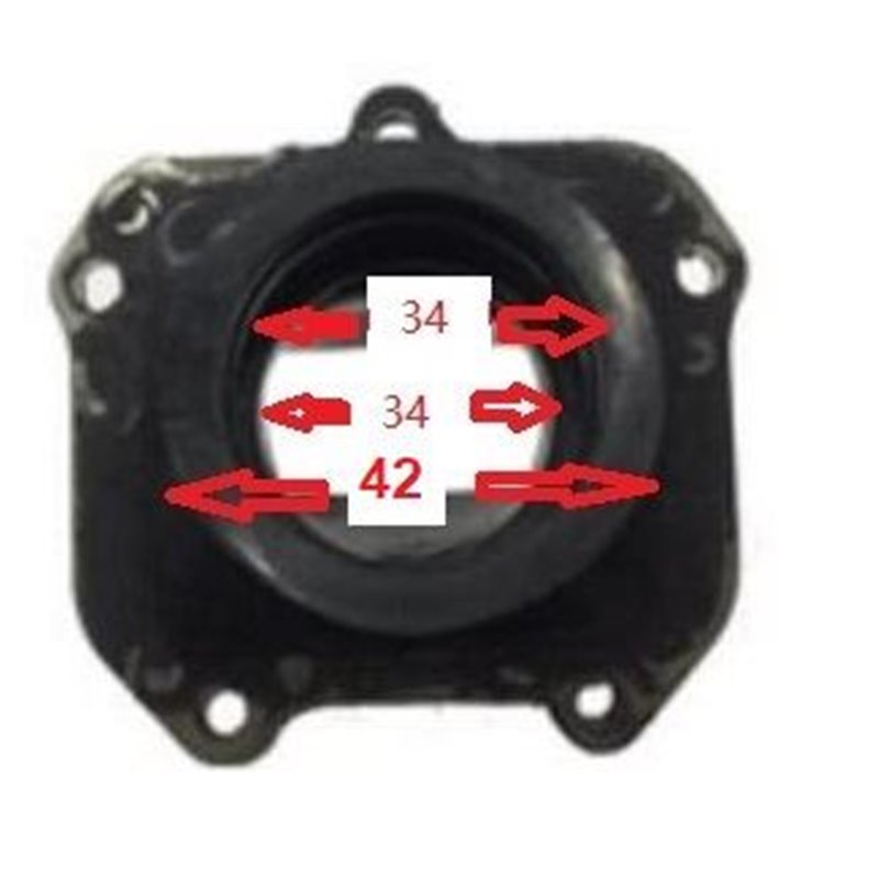 INTAKE MANIFOLD APRILIA AF1 125 1990-1992 INTAKE MANIFOLD APRILIA AF1 125 1990-1992
