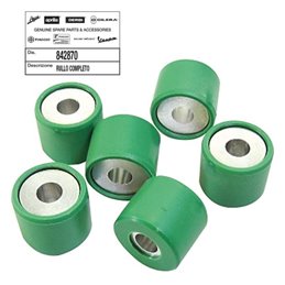 KIT 6 ORIGINAL VARIATOR ROLLERS PIAGGIO BEVERLY RST 250 2004-2005