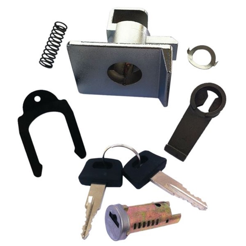 COMPLETE TRUNK LOCK BODY KIT VESPA PX / PX MILLENIUM 125 1998-2001 COMPLETE TRUNK LOCK BODY KIT VESPA PX / PX MILLENIUM 125 1998-2001