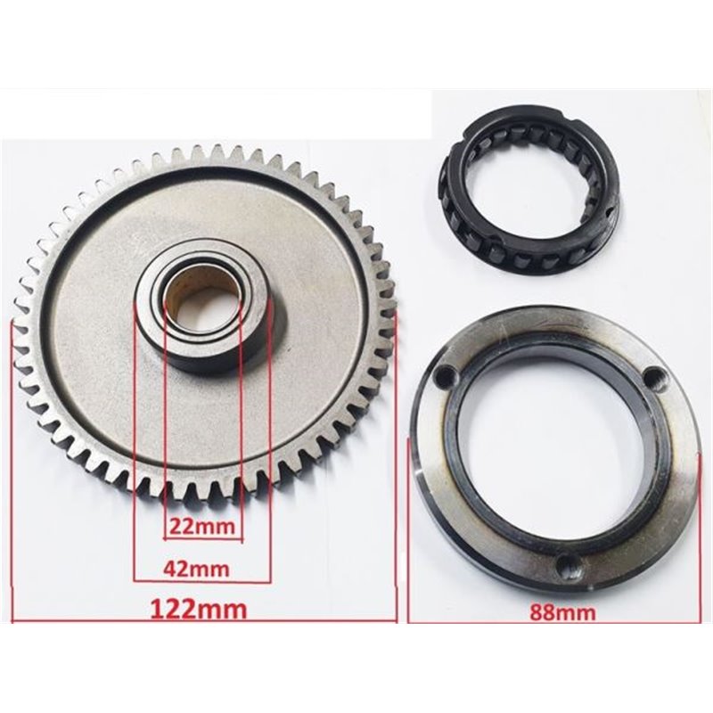 STARTER FREEWHEEL KIT KYMCO MAXXER 250 