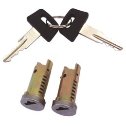 LOCK KIT 2 CYLINDERS 2 KEYS PIAGGIO SFERA 200 1995-1997