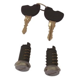 KIT DE SERRURE 2 CYLINDRES 2 CLÉS GILERA ICE 50 2001-2005